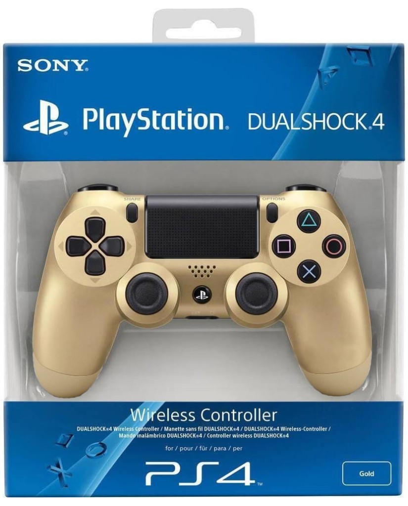 Sony DualShock 4 V2 - Χειριστήριο PS4 - Χρυσό