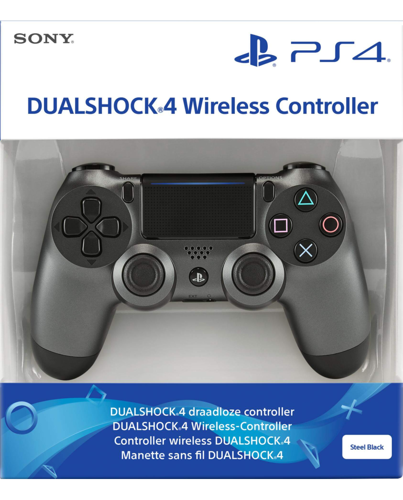 Sony DualShock 4 V2 - Χειριστήριο PS4 - Steel Black
