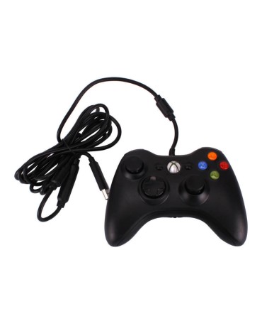 Ενσύρματο Χειριστήριο Xbox 360 & PC - Μαύρο