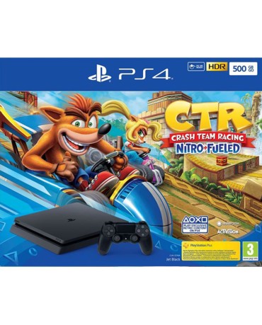 Sony PlayStation 4 - 500GB Slim & Crash Team Racing Nitro-Fueled EU