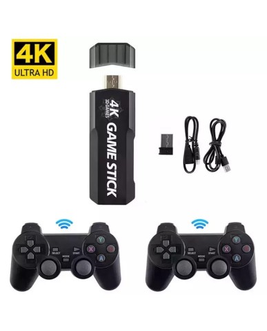 Ηλεκτρονική Παιδική Ρετρό Κονσόλα 4K Ultra HD Game Stick Q-GS980