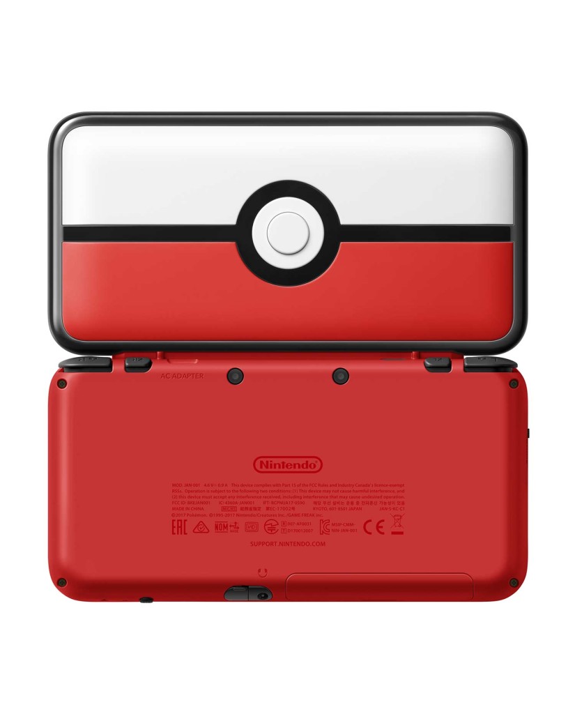 NEW NINTENDO 2DS XL POKEBALL EDITION