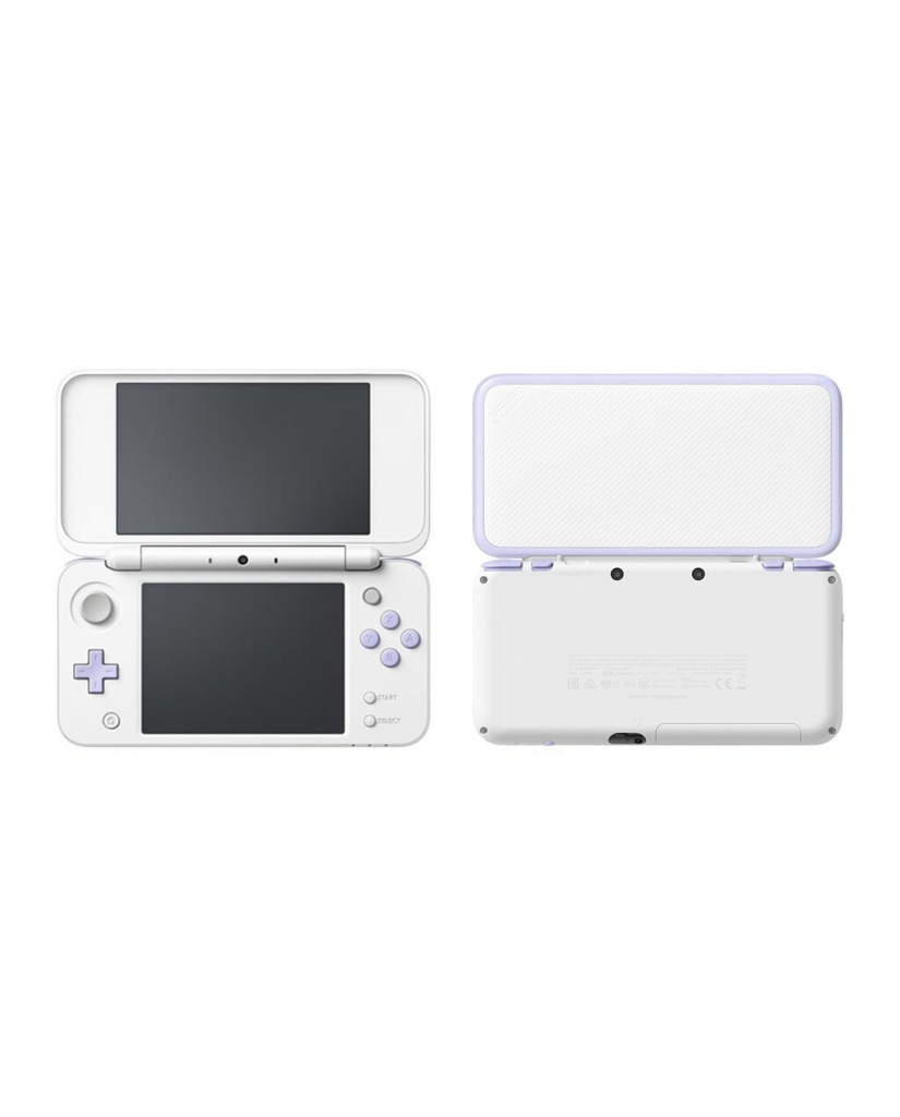 NEW NINTENDO 2DS XL WHITE & LAVENDER + TOMODACHI LIFE