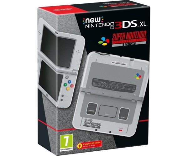 NEW NINTENDO 3DS XL SNES LIMITED EDITION