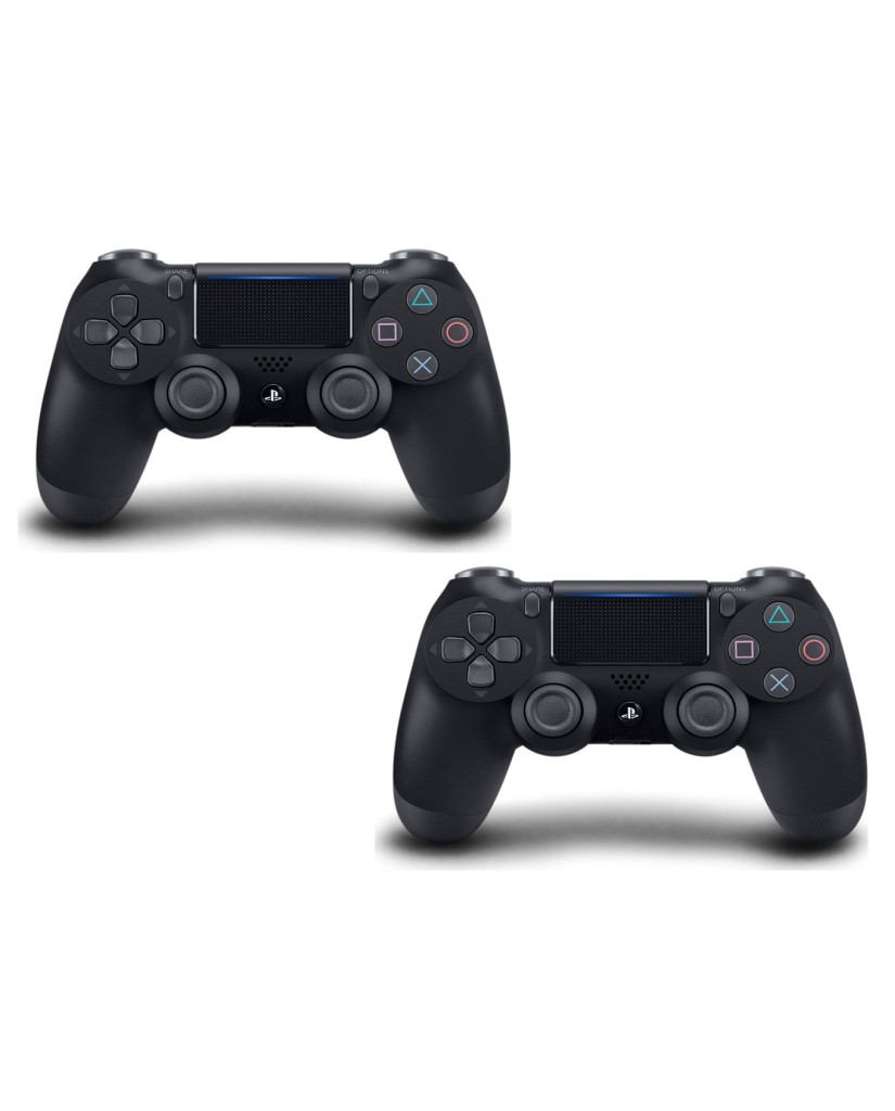 Sony PlayStation 4 - 1TB Slim Black + FIFA 19 + 2 Χειριστήρια DualShock 4 + PS PLUS VOUCHER