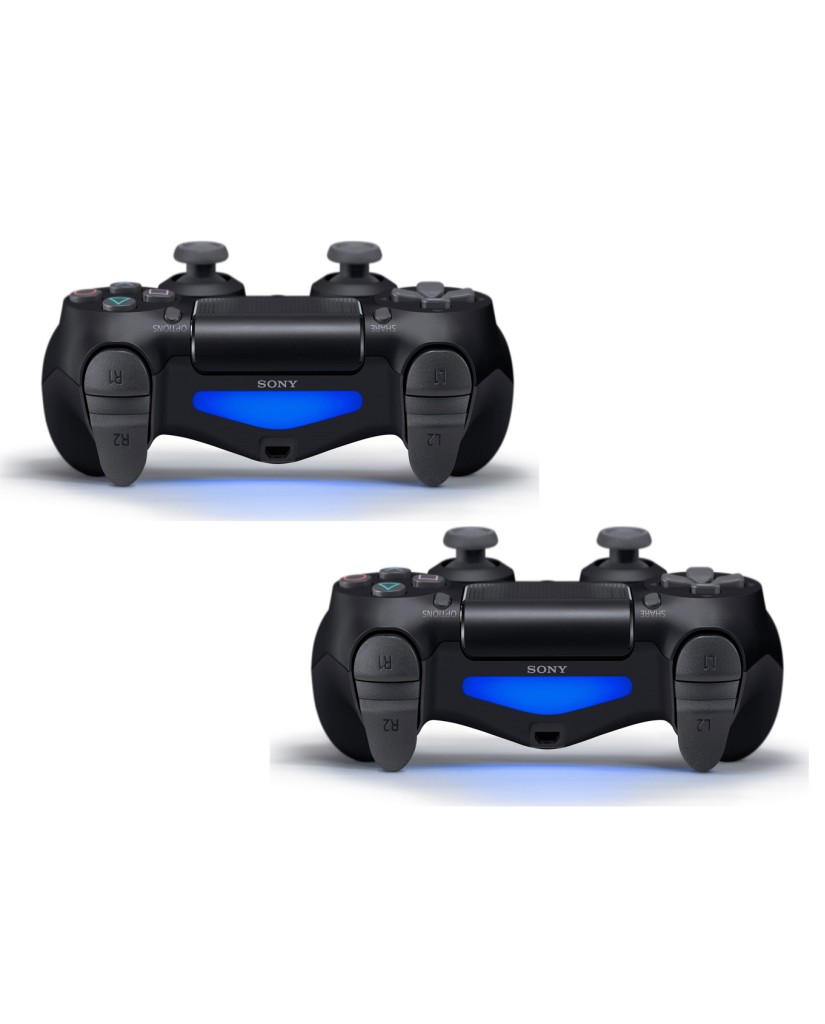 Sony PlayStation 4 - 500GB Slim Black + FIFA 18 Ultimate Team Icons + 2 Χειριστήρια DualShock 4