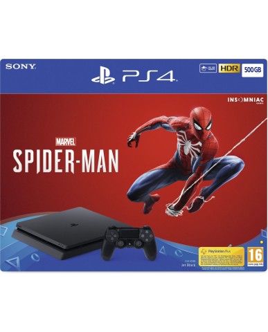Sony PlayStation 4 - 500GB Slim + Marvel's Spider-Man