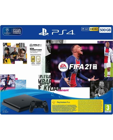 Sony PlayStation 4 - 500GB Slim + FIFA 21