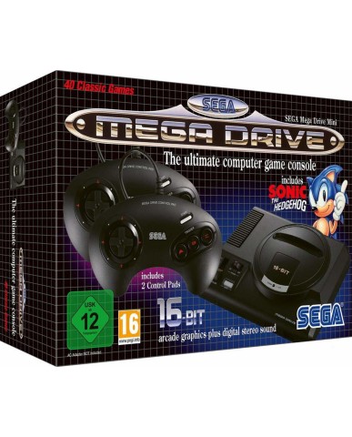 SEGA MEGADRIVE MINI HD ΚΟΝΣΟΛΑ ΠΕΡΙΛΑΜΒΑΝΕΙ 42 ΠΑΙΧΝΙΔΙΑ