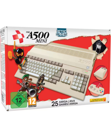 The A500 Mini Console With 25 Amiga Games Ηλεκτρονική Παιδική Ρετρό Κονσόλα