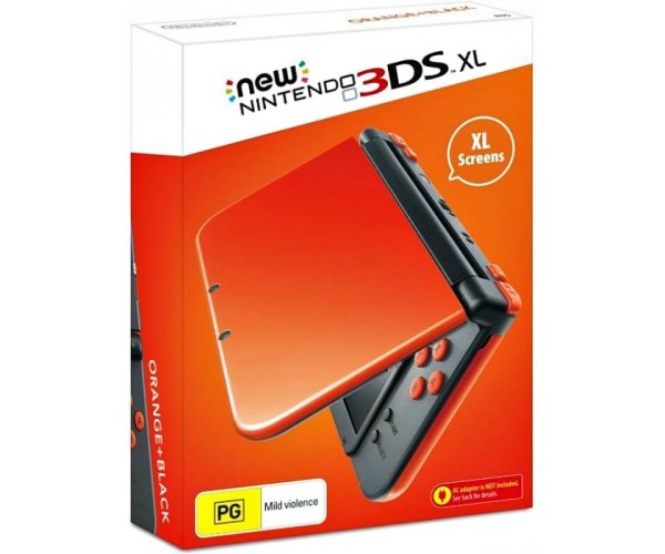 New Nintendo 3DS XL - Πορτοκαλί / Μαύρο