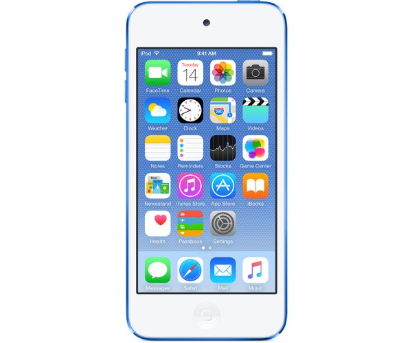 Apple iPod Touch 4" 128GB MP3 Player 6th Generation (MKWK2LL/A) - Blue