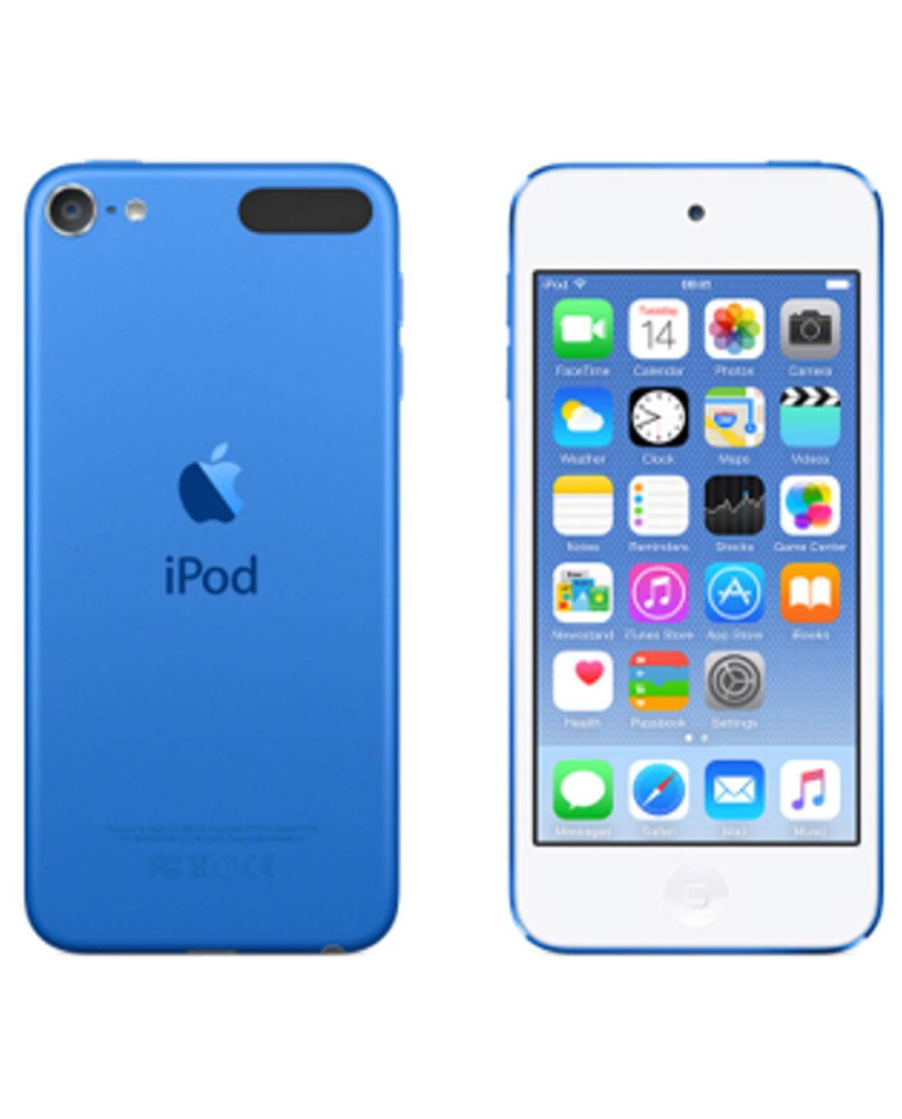 Apple iPod Touch 4" 128GB MP3 Player 6th Generation (MKWK2LL/A) - Blue