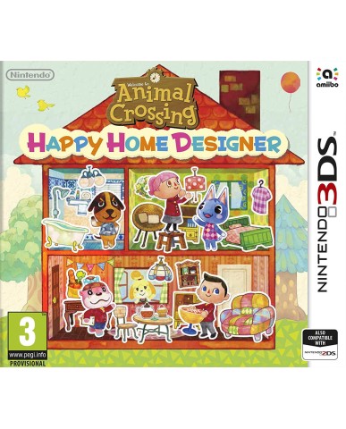 ANIMAL CROSSING: HAPPY HOME DESIGNER - 3DS / 2DS GAME