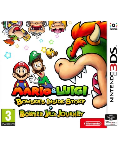 MARIO & LUIGI: BOWSER'S INSIDE STORY + BOWSER JR.'S JOURNEY - 3DS / 2DS GAME