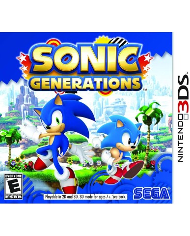 SONIC GENERATIONS - 3DS / 2DS GAME