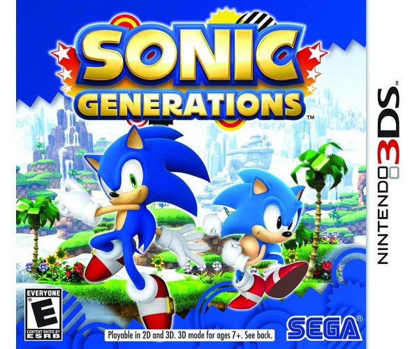 SONIC GENERATIONS - 3DS / 2DS GAME