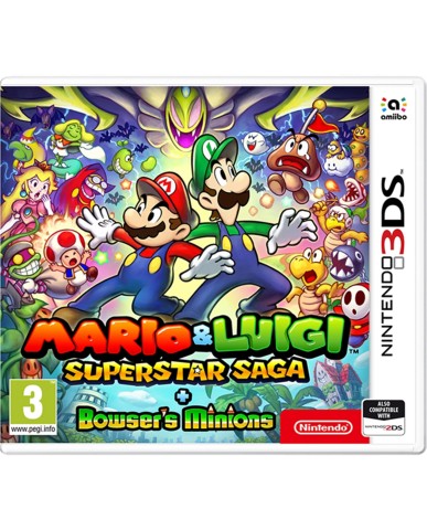 Mario & Luigi: Superstar Saga & Bowser's Minions - 3DS Game