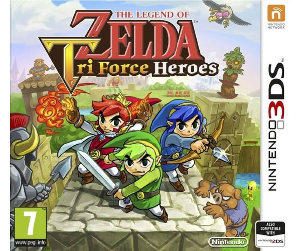 THE LEGEND OF ZELDA TRIFORCE HEROES - 3DS / 2DS GAME