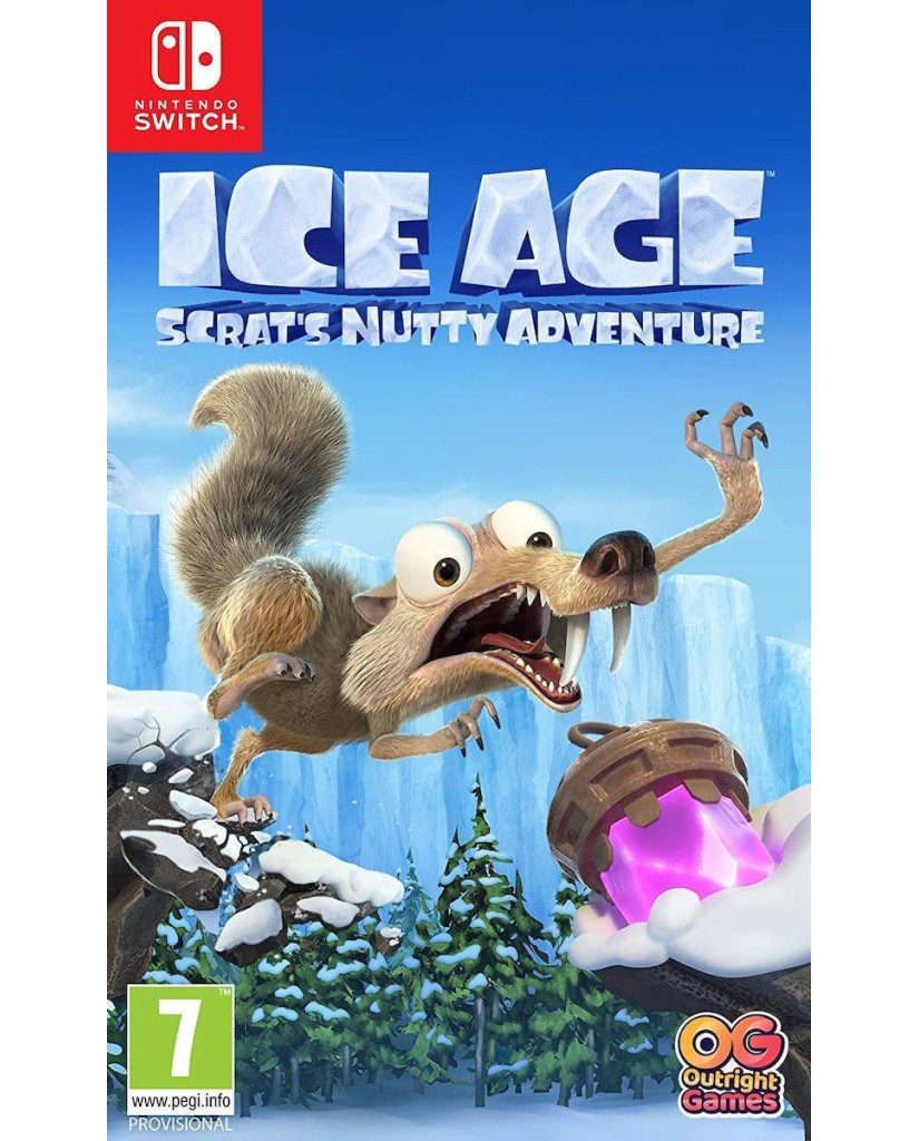ICE AGE SCRAT'S NUTTY ADVENTURE - SWITCH GAME