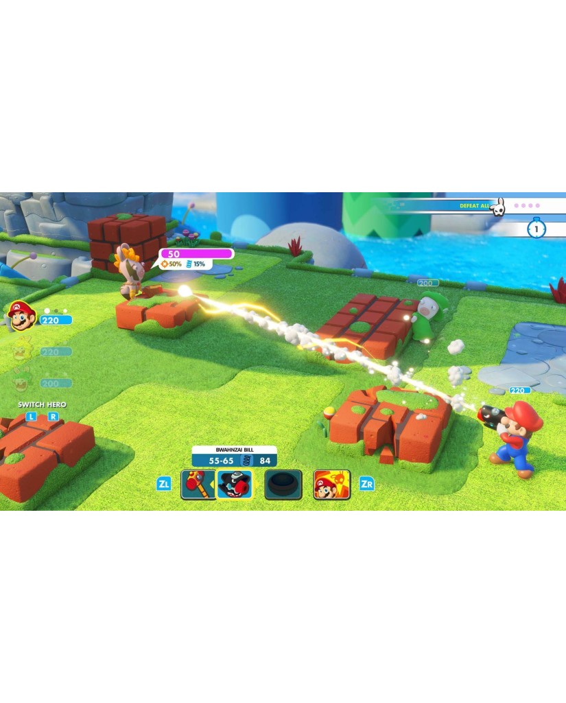 MARIO + RABBIDS: KINGDOM BATTLE - NINTENDO SWITCH GAME