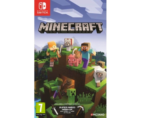 MINECRAFT NINTENDO SWITCH EDITION + SUPER MARIO MASH-UP – NINTENDO SWITCH GAME