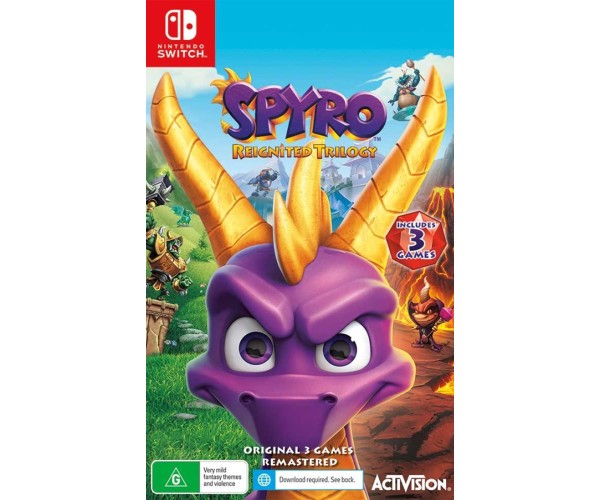 SPYRO REIGNITED TRILOGY - NINTENDO SWITCH GAME