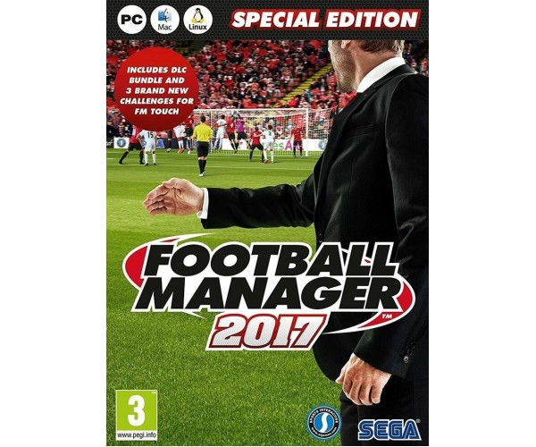 FOOTBALL MANAGER 2017 LIMITED EDITION - PC GAME