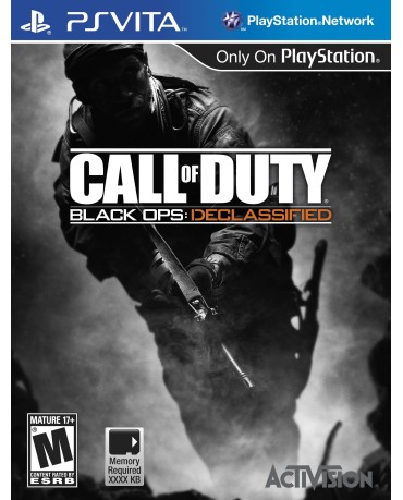 CALL OF DUTY BLACK OPS DECLASSIFIED - PS VITA GAME