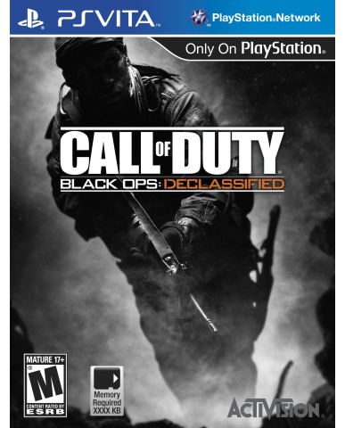 CALL OF DUTY BLACK OPS DECLASSIFIED - PS VITA GAME