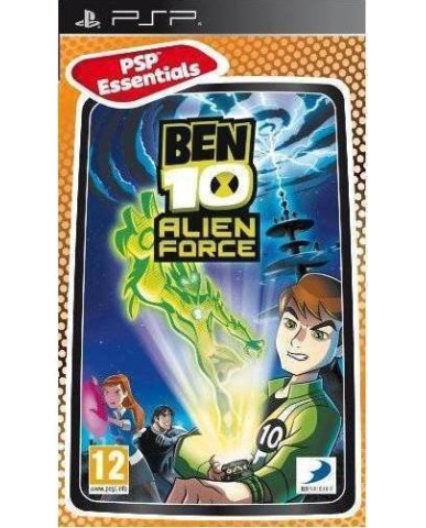 BEN 10 ALIEN FORCE ESSENTIALS - PSP GAME