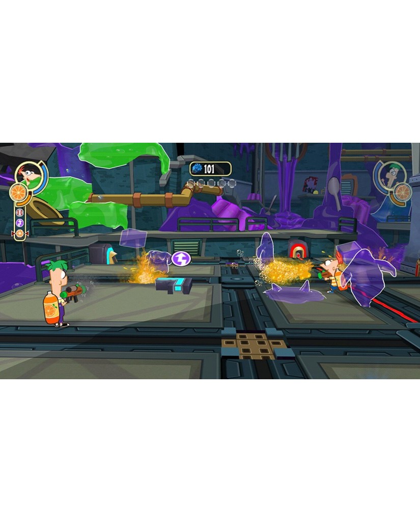 PHINEAS AND FERB ACROSS THE 2ND DIMENSION ESSENTIALS – PSP GAME