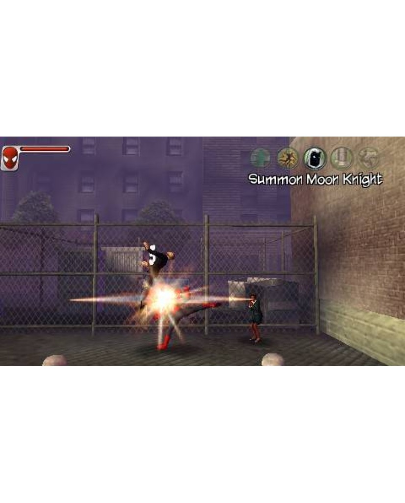 SPIDER-MAN WEB OF SHADOWS AMAZING ALLIES EDITION - PSP GAME
