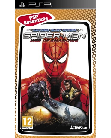 SPIDER-MAN WEB OF SHADOWS AMAZING ALLIES EDITION ESSENTIALS ΜΕΤΑΧ. - PSP GAME