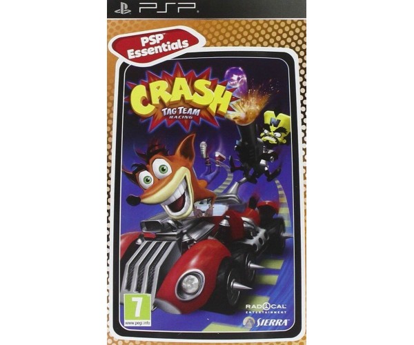 CRASH TAG TEAM RACING ESSENTIALS - PSP GAME
