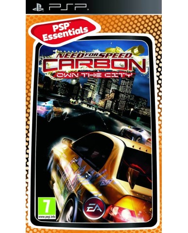 NEED FOR SPEED CARBON: OWN THE CITY ESSENTIALS - PSP GAME