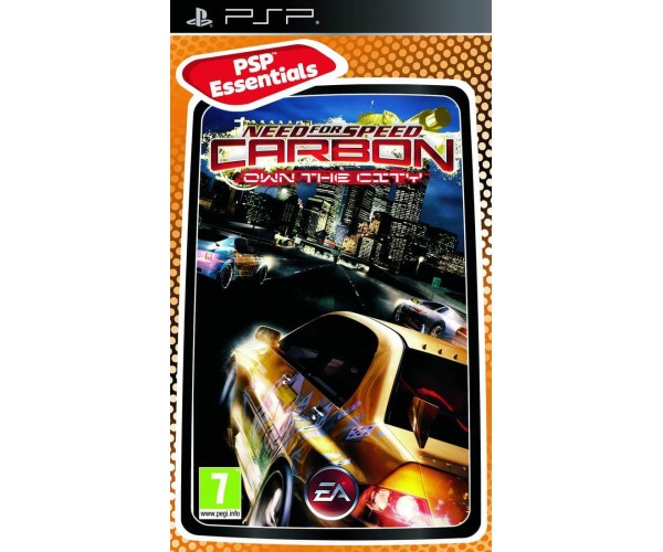 NEED FOR SPEED CARBON: OWN THE CITY ESSENTIALS - PSP GAME