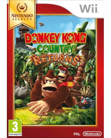DONKEY KONG COUNTRY RETURNS SELECTS - WII GAME