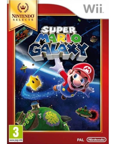 SUPER MARIO GALAXY SELECTS - WII GAME