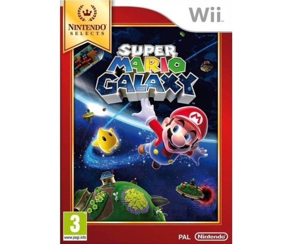 SUPER MARIO GALAXY SELECTS - WII GAME