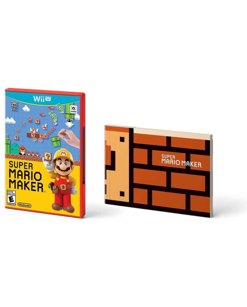 SUPER MARIO MAKER & ARTBOOK - WII U GAME