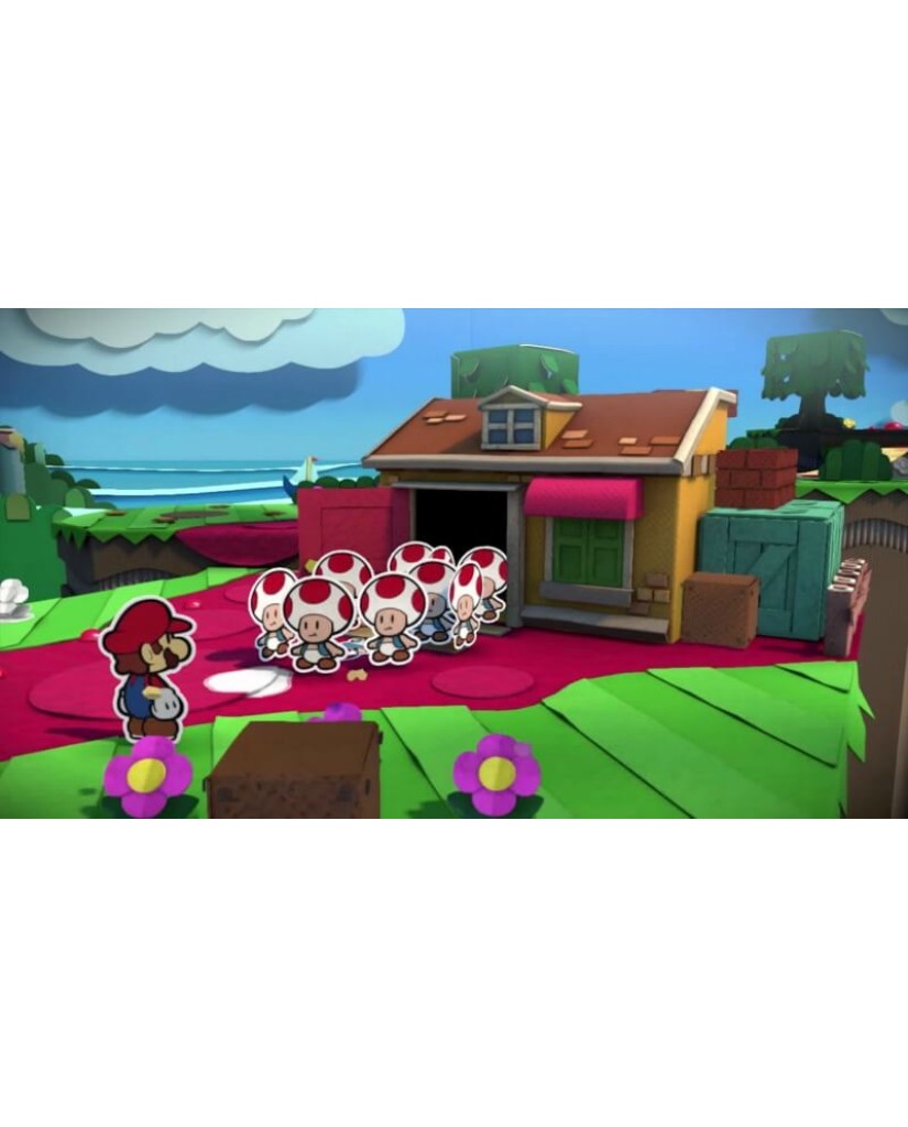 PAPER MARIO COLOR SPLASH - WII U GAME