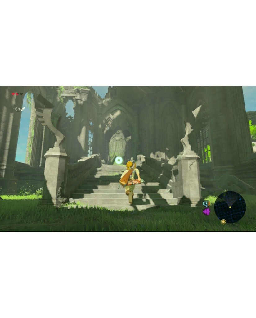 THE LEGEND OF ZELDA BREATH OF THE WILD - WII U GAME