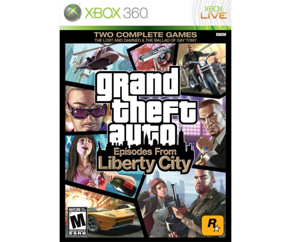 GRAND THEFT AUTO EPISODES FROM LIBERTY CITY - XBOX 360 GAME