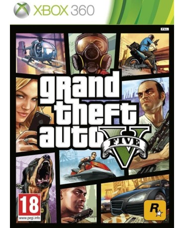 GRAND THEFT AUTO V (GTA V) - XBOX 360 GAME