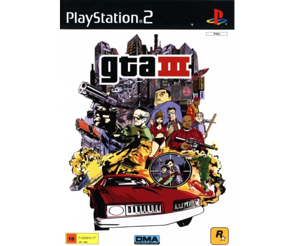 GRAND THEFT AUTO III (GTA III) – PS2 GAME