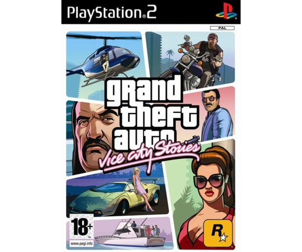 GRAND THEFT AUTO VICE CITY STORIES - PS2 GAME