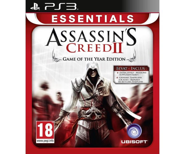 ASSASSIN'S CREED II GAME OF THE YEAR EDITION ESSENTIALS - PS3 GAME