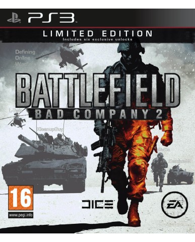 BATTLEFIELD BAD COMPANY 2 LIMITED EDITION METAX. – PS3 GAME