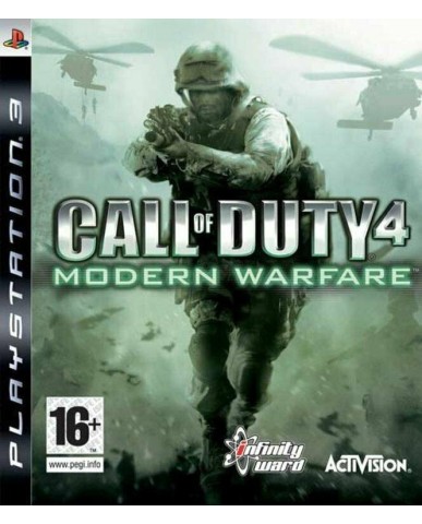 CALL OF DUTY 4 MODERN WARFARE - PS3 GAME